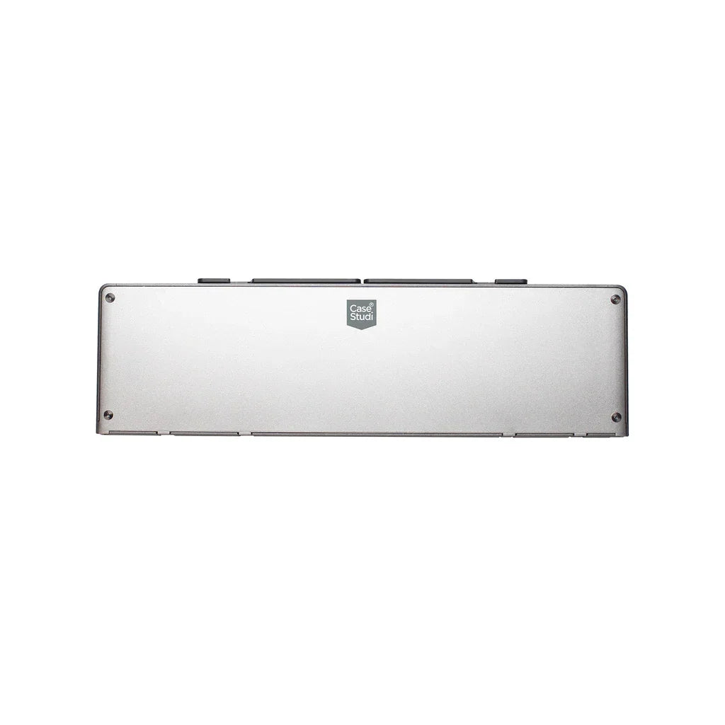 Casestudi Foldboard Bluetooth Wireless Keyboard -Grey - Tashqila Casestudi Foldboard Bluetooth Wireless Keyboard -Grey - Tashqila